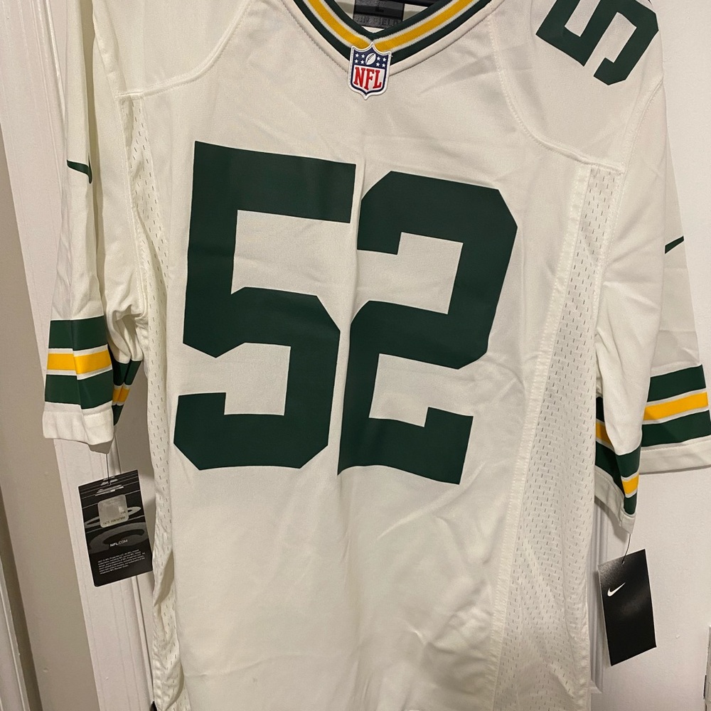 Authentic Nike NFL Game Jersey Large, #52 Clay Matthew’s (Away)